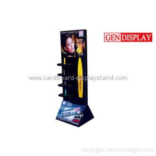 Glossy Printed Cardboard Display Stands For Exhibitions Adv